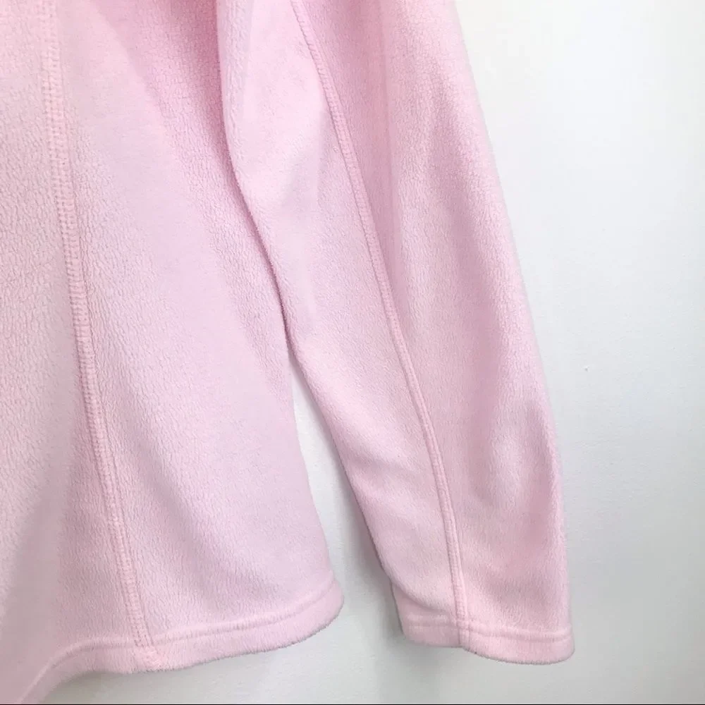 SOLD The North Face Pink Polartec 1/4 Zip Fleece - Picture 7 of 14